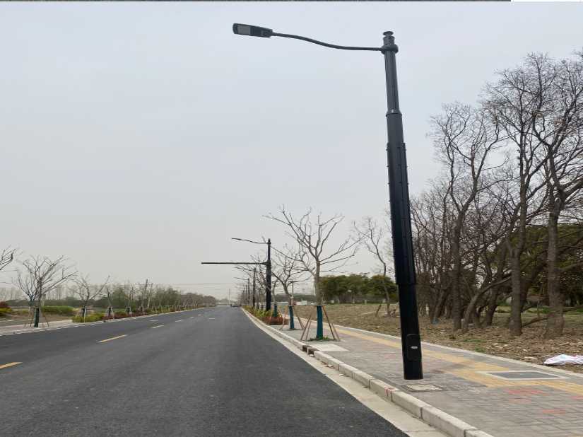 句容市上海综合杆 太阳能路灯工程
